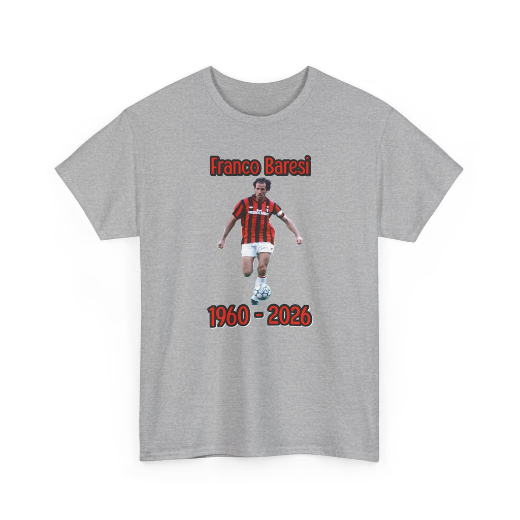 Franco Baresi 1960–2023 Memorial Soccer Tribute Tee