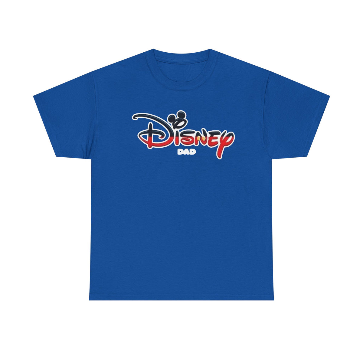 Disney Dad T‑Shirt — Classic Logo Tee for Theme Park Dads