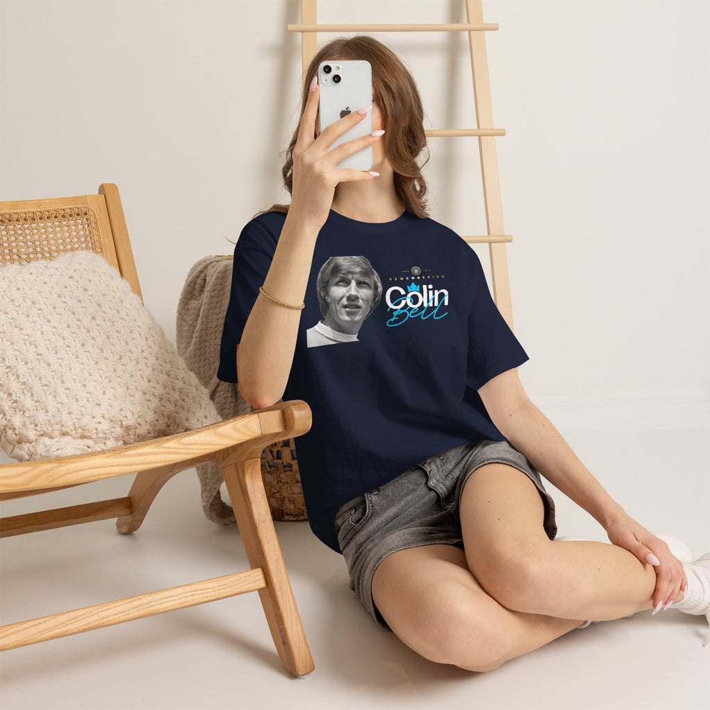 Colin Bell Manchester City Legend Graphic Cotton Shirt