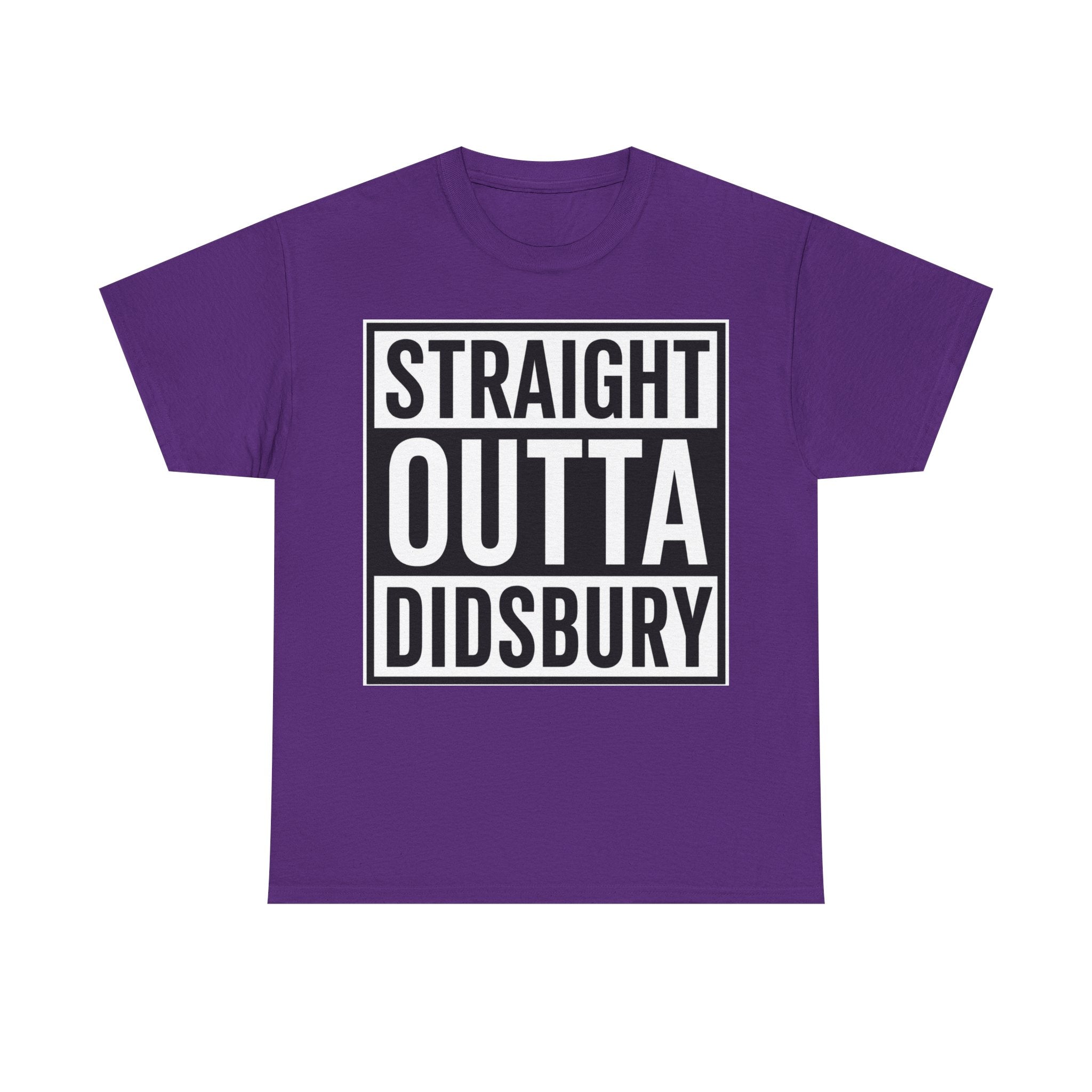 Straight Outta Didsbury T‑Shirt — Graphic City Pride Tee
