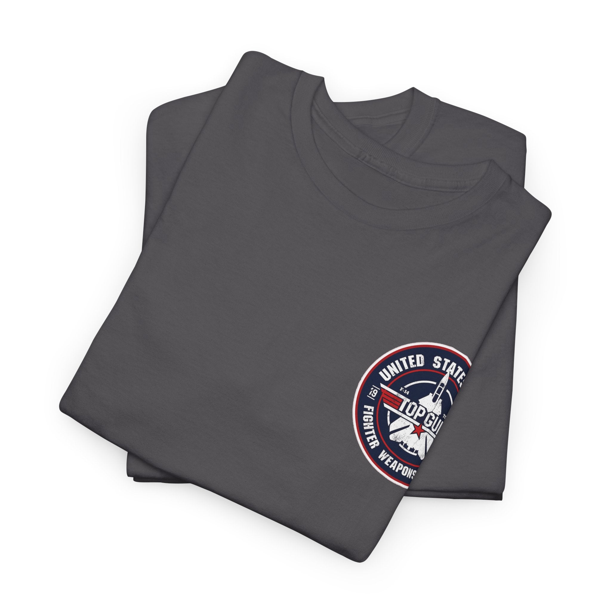 US Navy Top Gun School T-Shirt — 'High Speed' Vintage Cotton T-Shirt