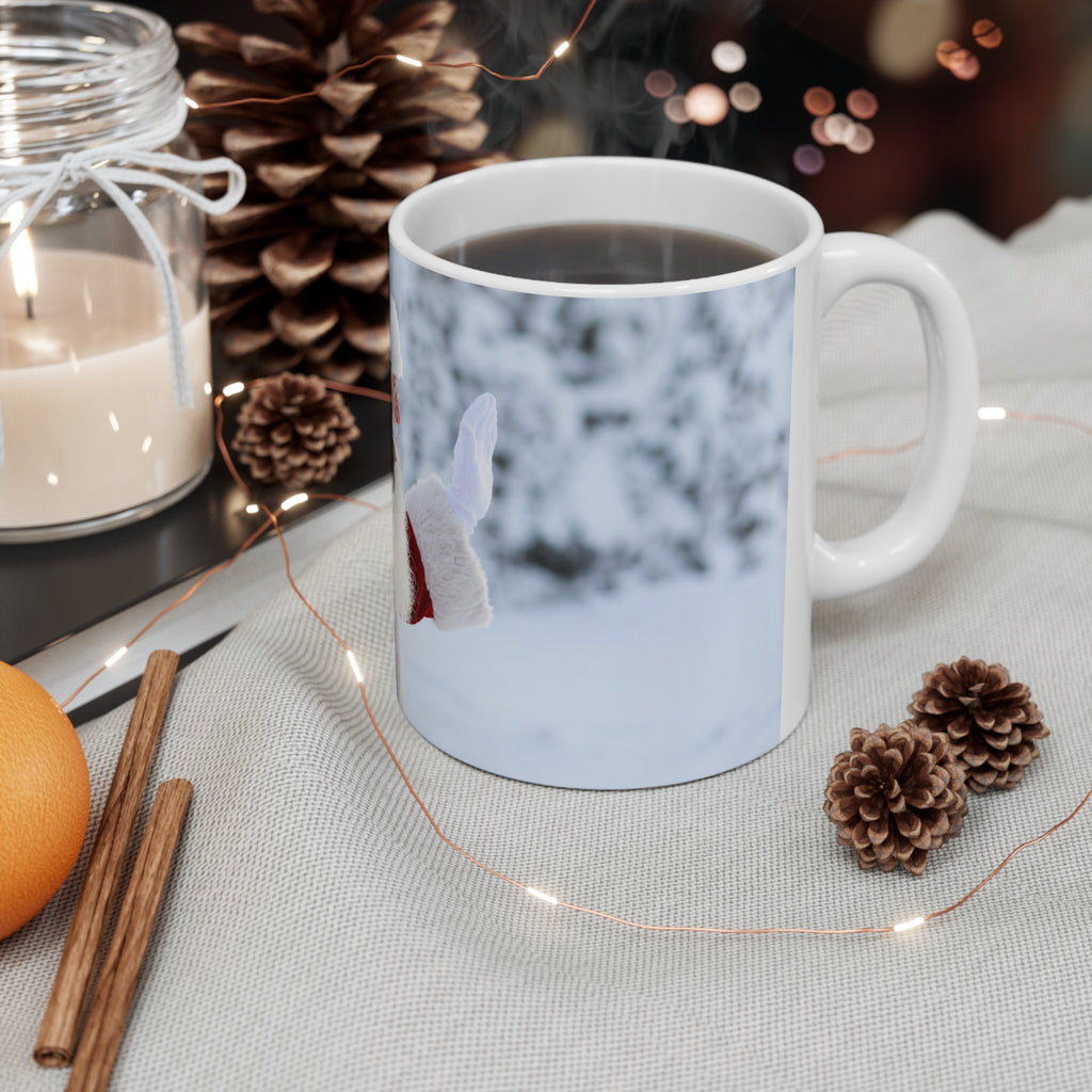 Santa Claus Photo Coffee Mug — Festive Christmas 11oz & 15oz Ceramic Mug