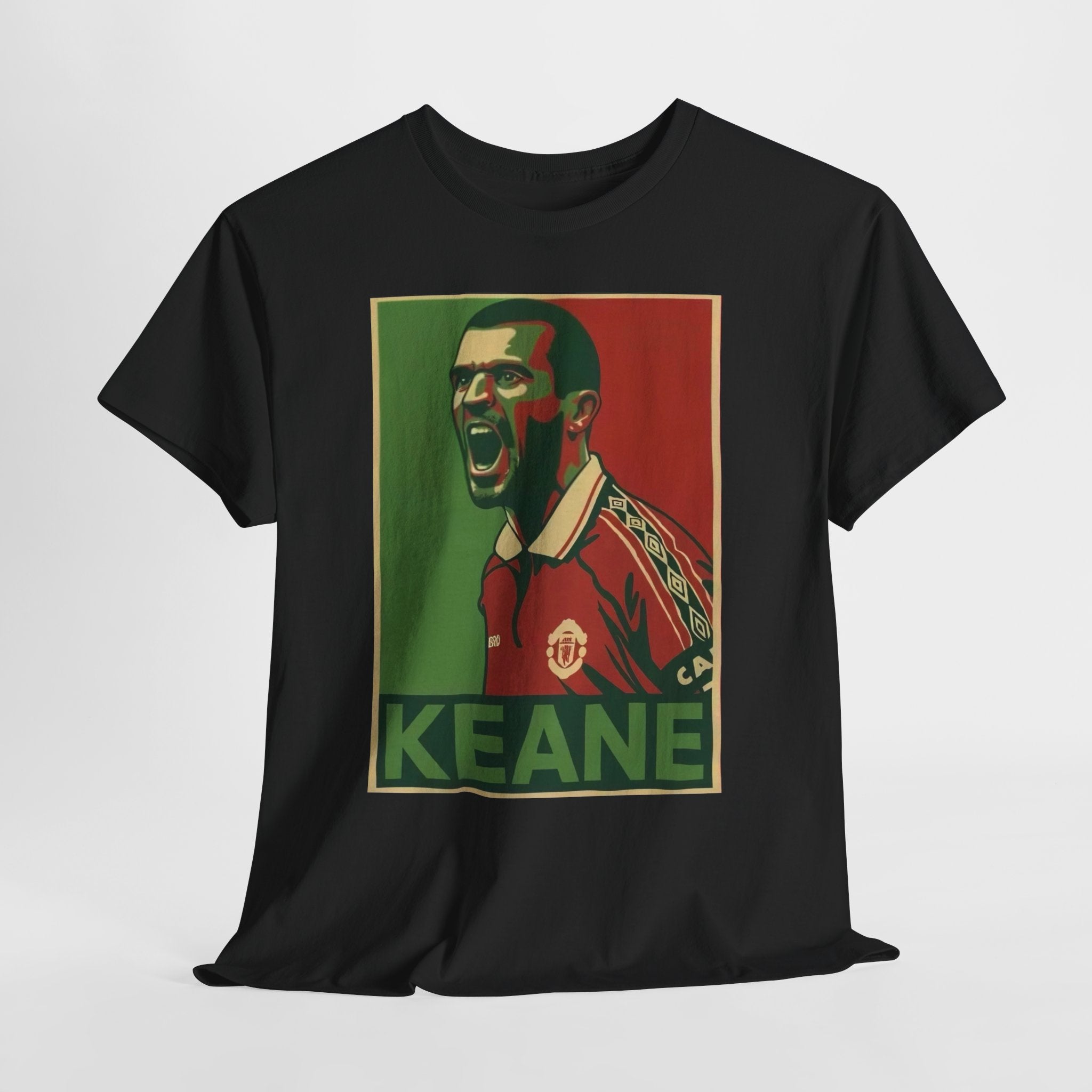 Roy Keane Manchester United Legend Retro Football Tee