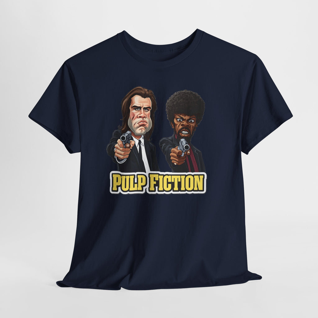 Pulp Fiction Graphic Tee - Retro Movie Poster T-Shirt