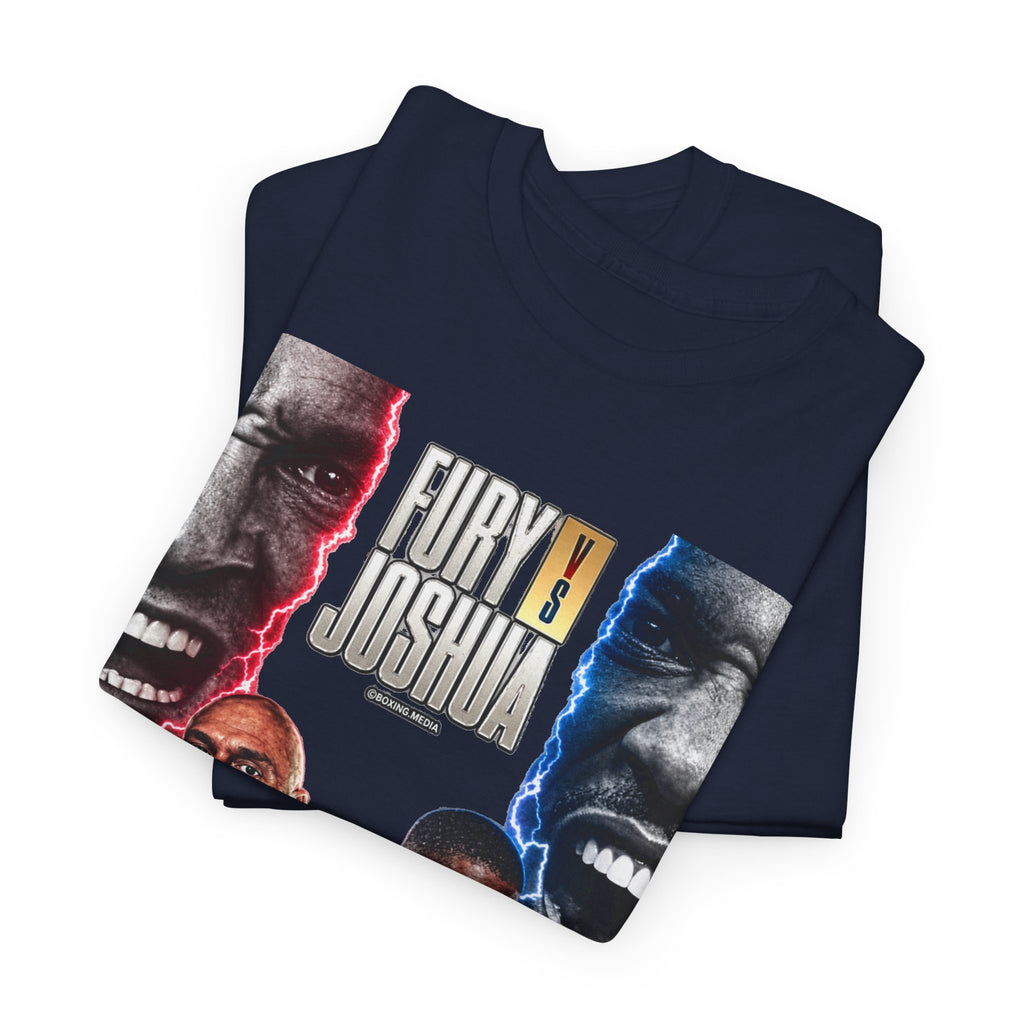 Fury vs Joshua Boxing Tee — Heavyweight Fight Night Graphic T-Shirt