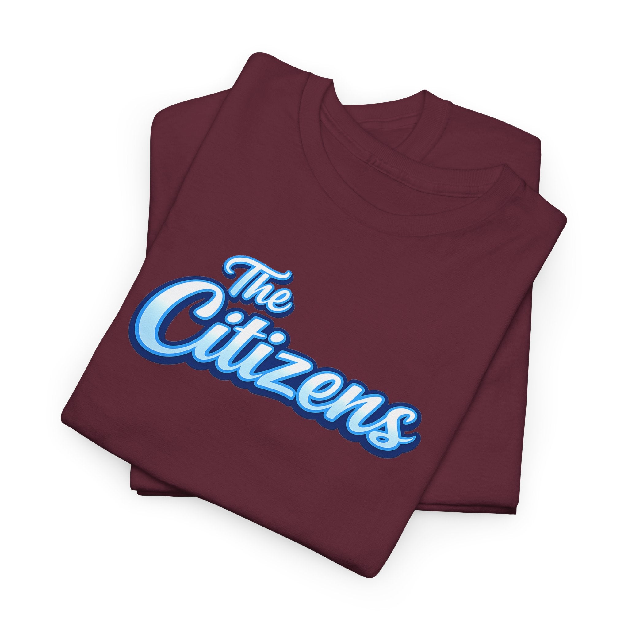 The Citizens Graphic Tee — Retro Script Logo T-Shirt