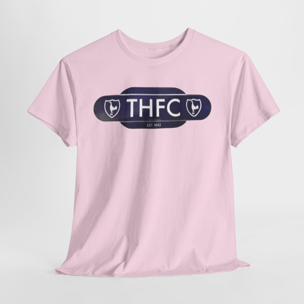Tottenham Hotspur Railway Sign Tee — Tottenham Football Club Fan Shirt