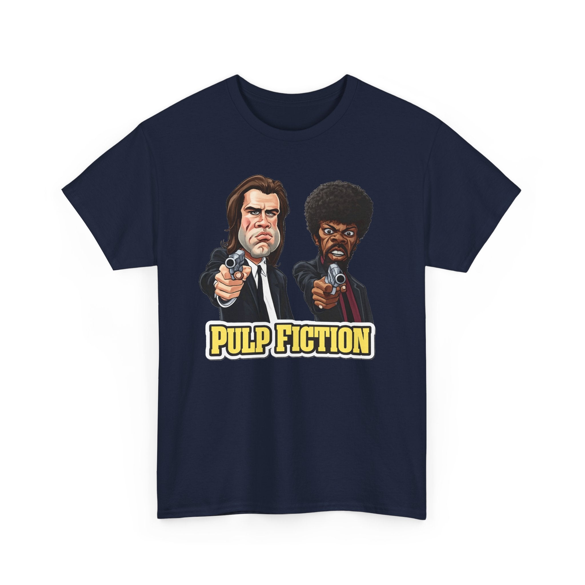 Pulp Fiction Graphic Tee - Retro Movie Poster T-Shirt