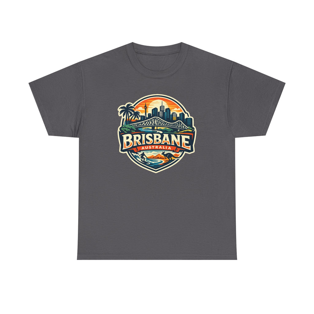 Brisbane Australia Vintage Sunset T-Shirt