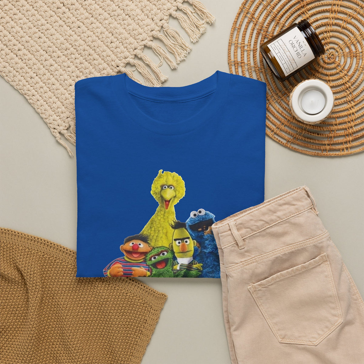 T-Shirt — "Straight Outta the Streets" Sesame Friends Graphic Tee
