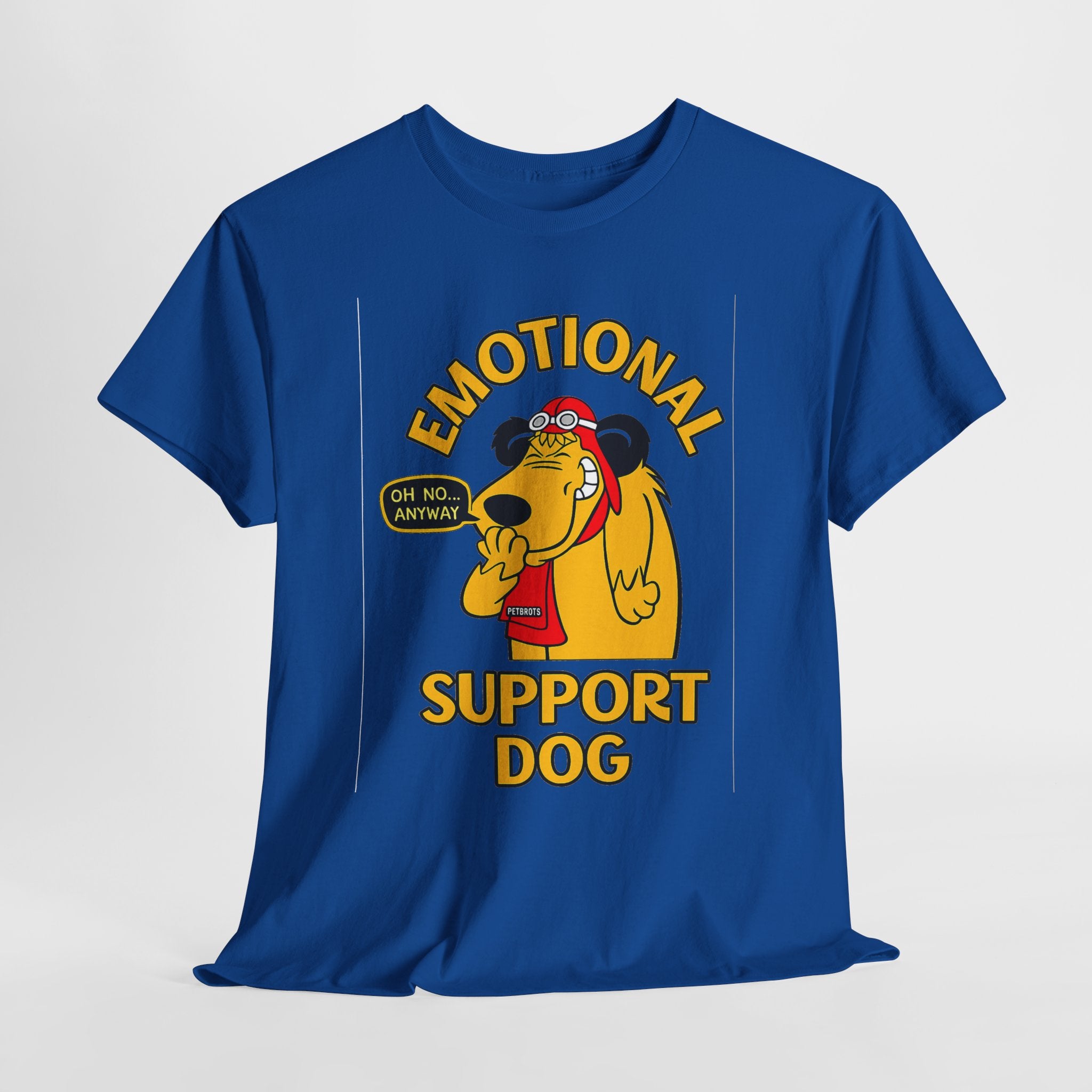 Emotional Support Dog T-Shirt — Cute Cartoon Comfort Pup Tee