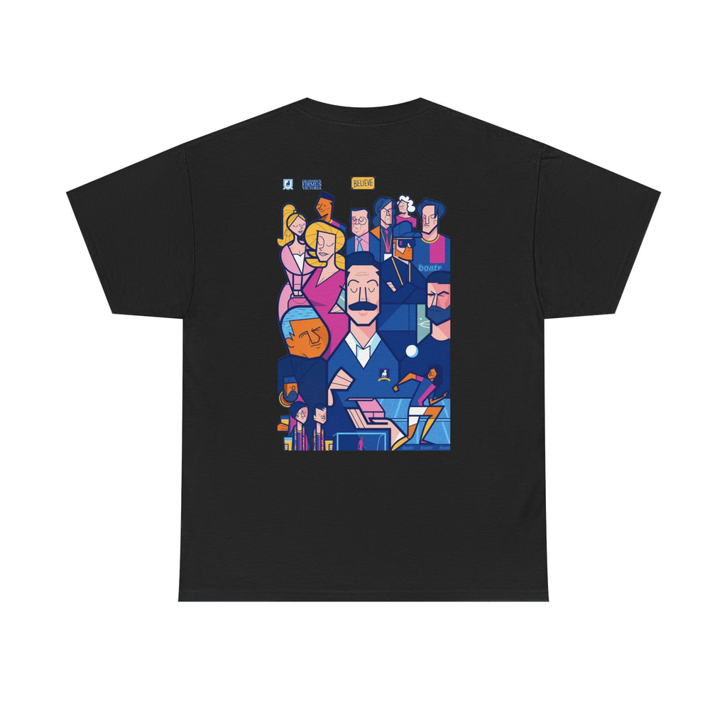 Ted Lasso Inspired Graphic Tee — Retro Team Illustration