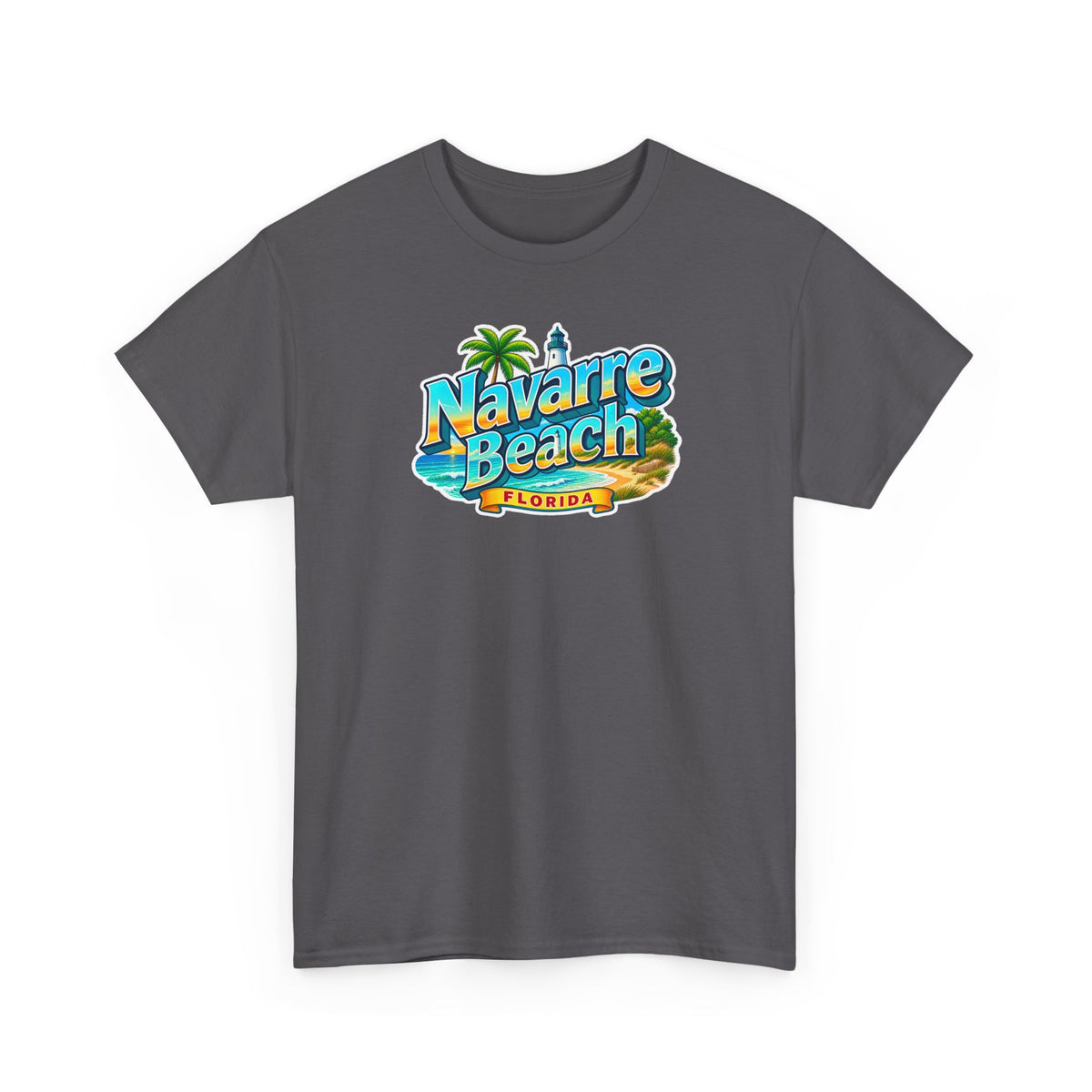 Navarre Beach Florida T-Shirt – Retro Tropical Vacation Tee