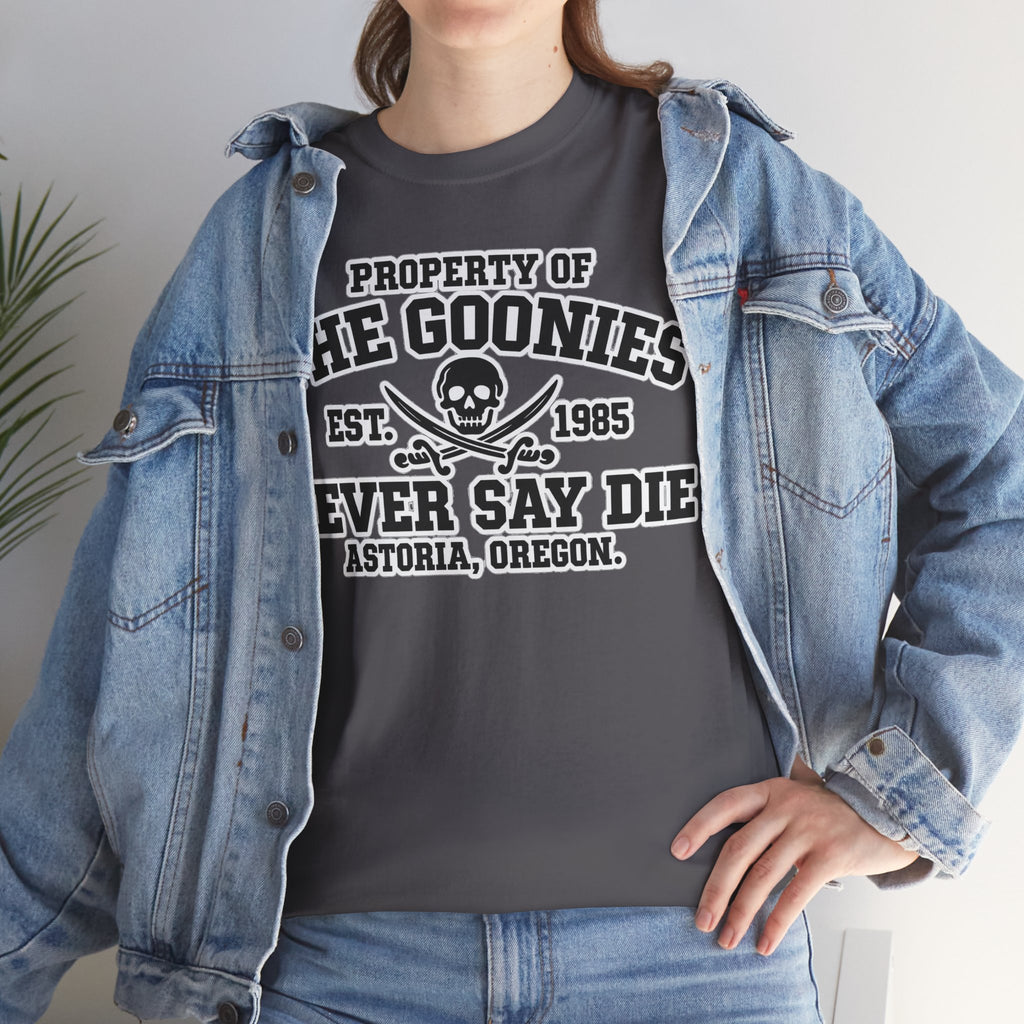 The Goonies "Never Say Die" Tee - Vintage Astoria Oregon Movie T-Shirt