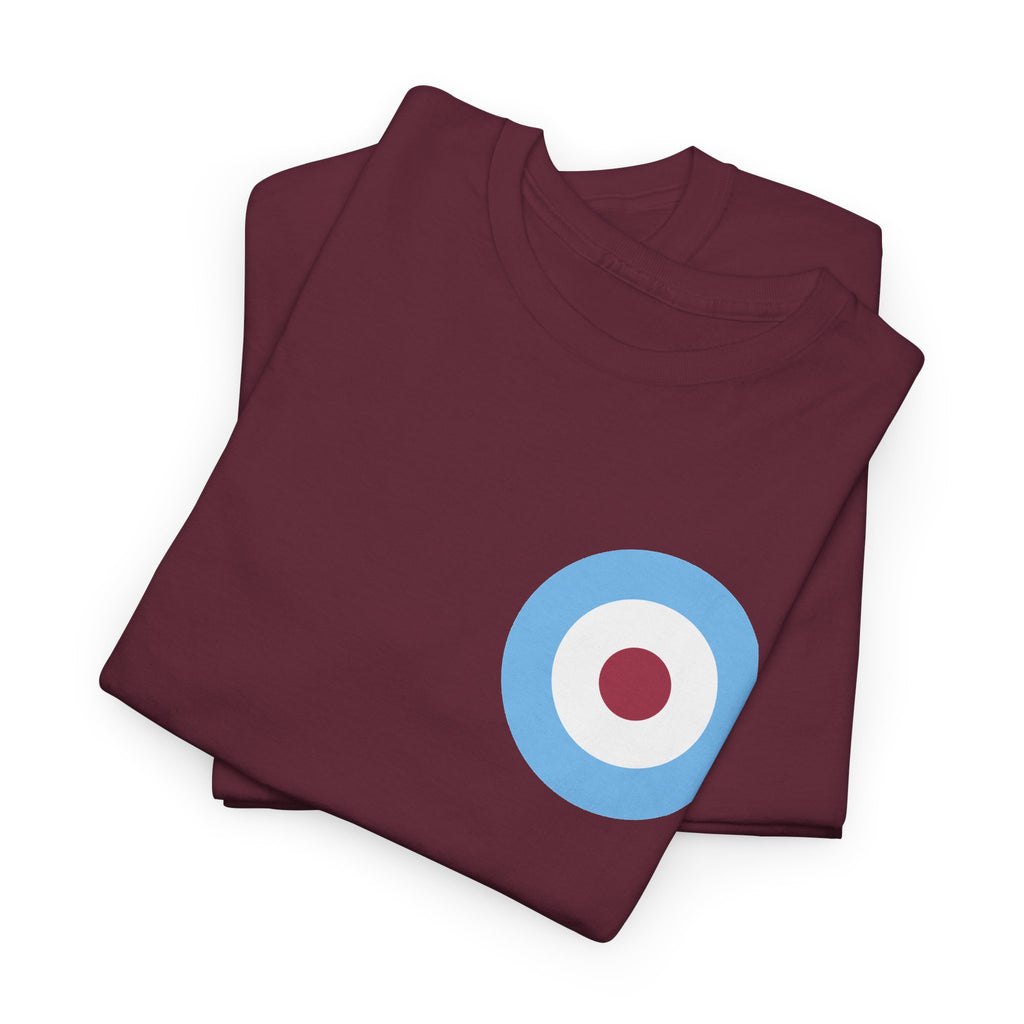 Manchester City Inspired Target Roundel Cotton T-Shirt