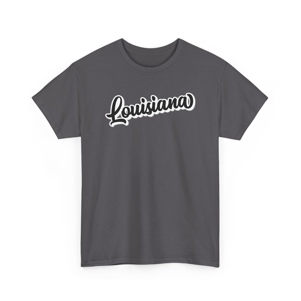 Louisiana Script Cotton T-Shirt