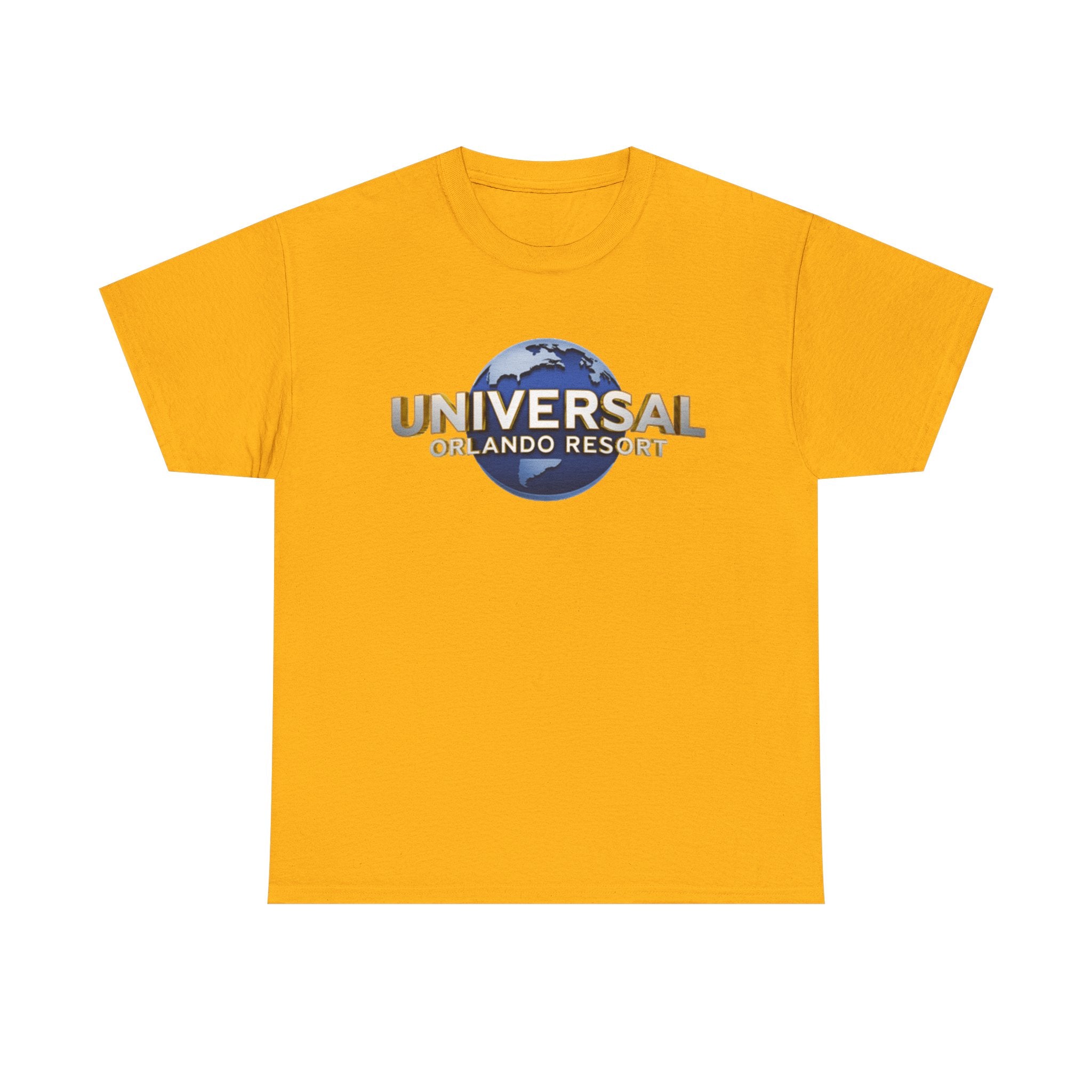 Universal Orlando Resort T‑Shirt — Retro Globe Logo Souvenir Tee