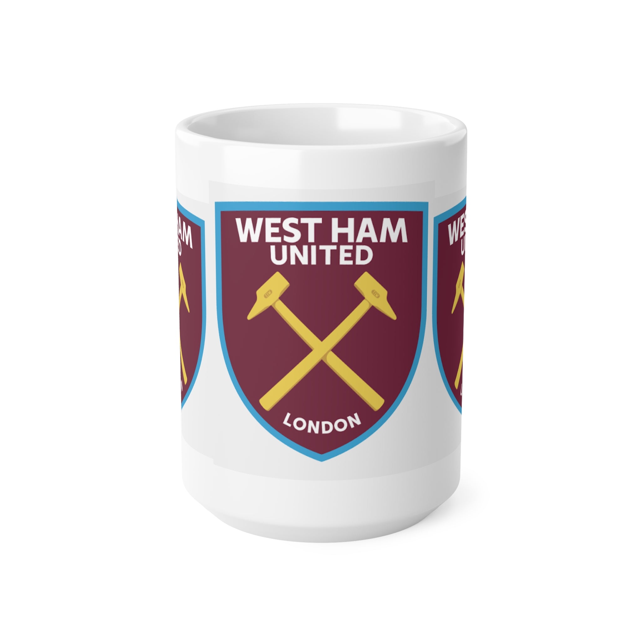 West Ham United Football Mug — Ceramic Coffee Cup (11oz & 15oz)