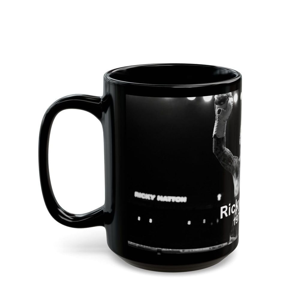 Memorial Black Mug – Ricky Hatton 1978–2025 Tribute