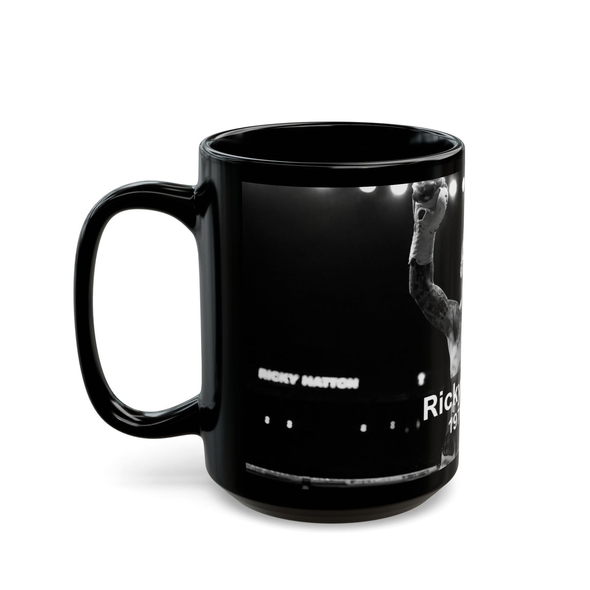Memorial Black Mug – Ricky Hatton 1978–2025 Tribute