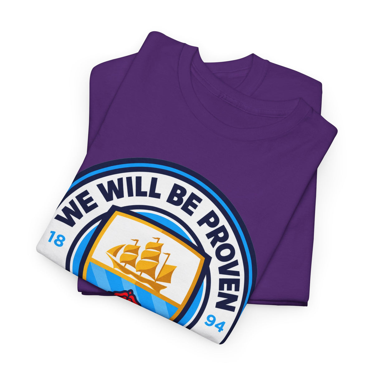 “We Will Be Proven Innocent” Justice Manchester City Cotton T-Shirt