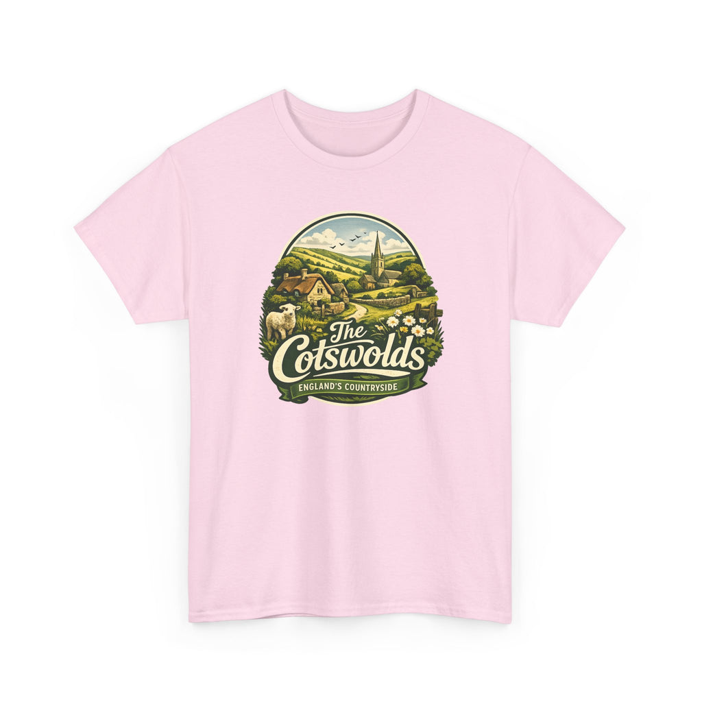 Cotswolds Vintage Landscape T‑Shirt — The Cotswolds Countryside Tee