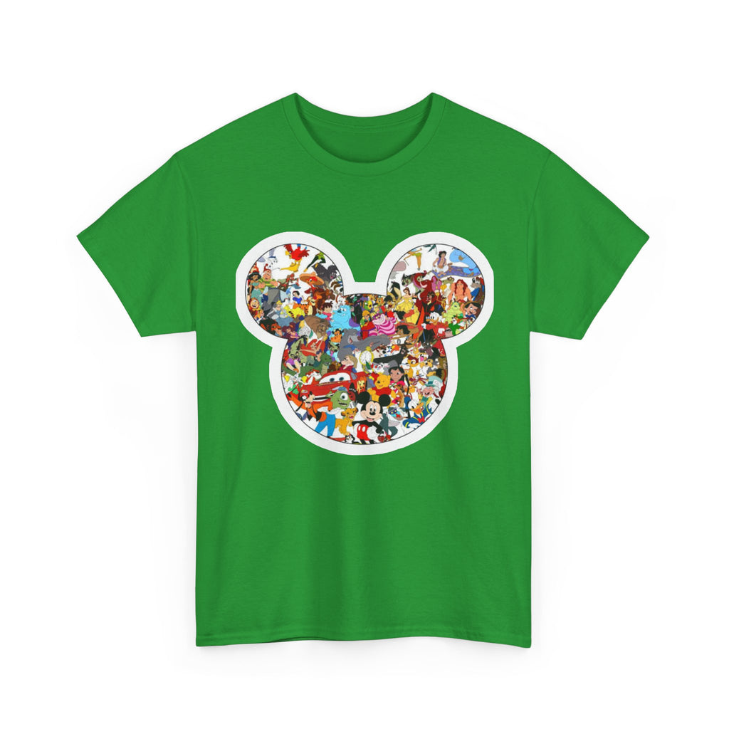 Mickey Collage T-Shirt — Vintage Disney Characters Graphic Tee