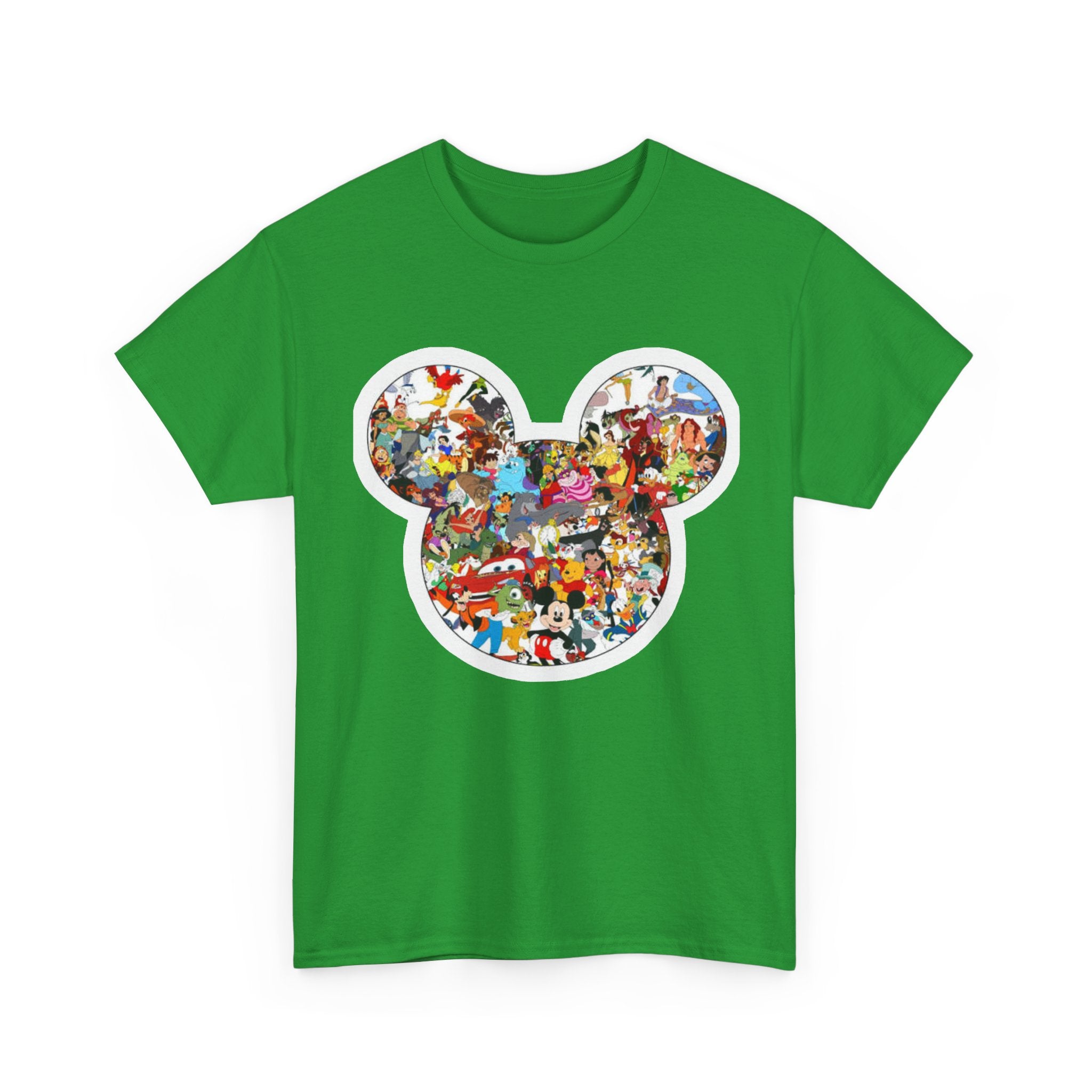 Mickey Collage T-Shirt — Vintage Disney Characters Graphic Tee