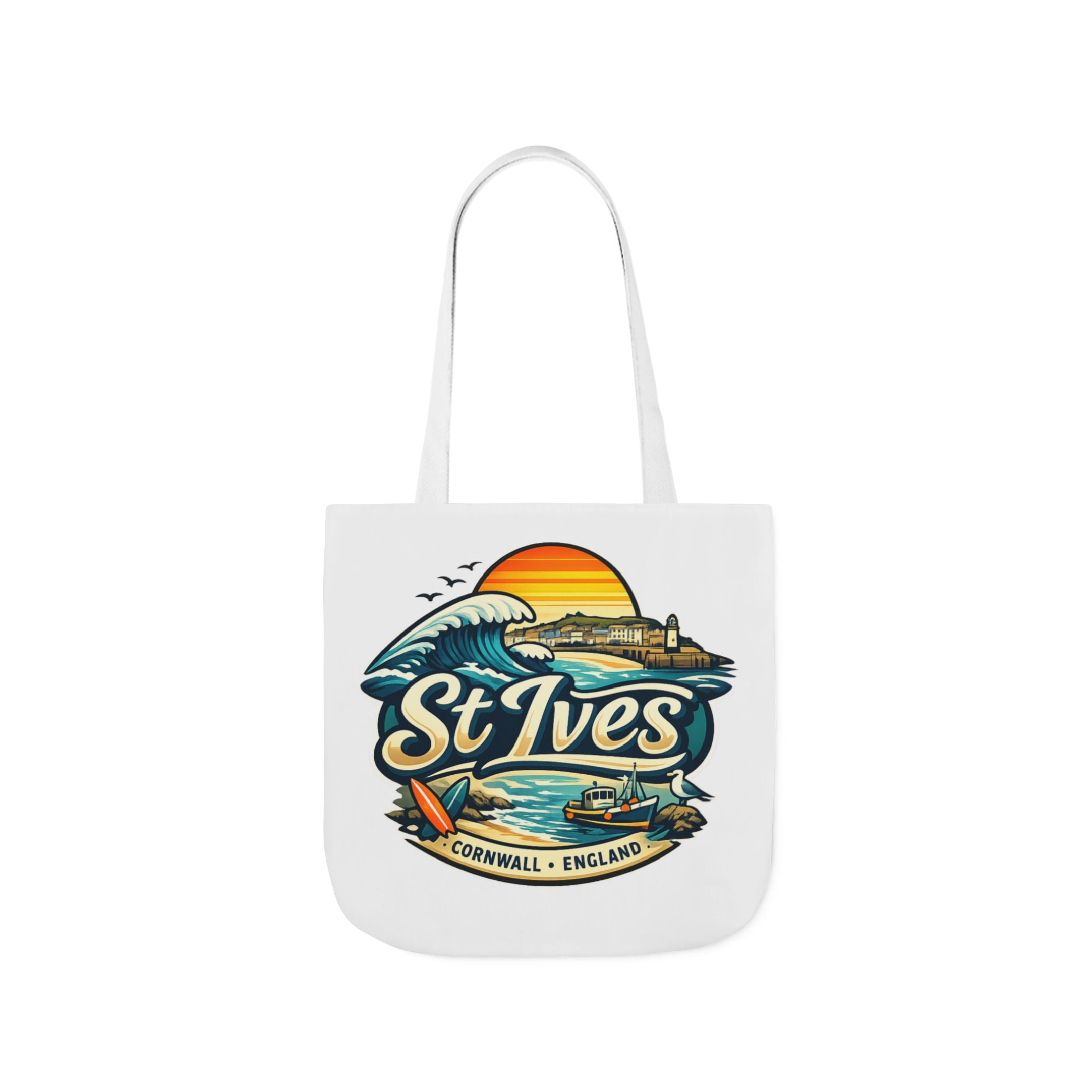 St Ives Cornwall Sunset Tote Bag