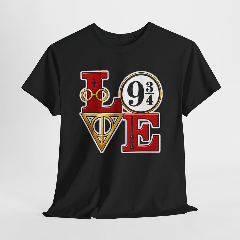 Harry Potter Inspired Love 9 3/4 Wizardry Tee