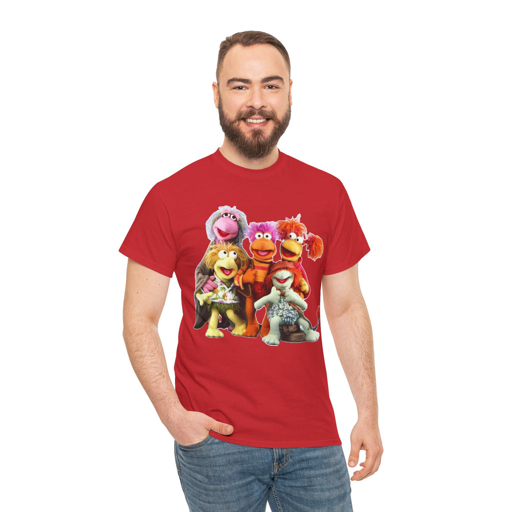 Fraggle Rock Characters T-Shirt — Vintage 80s Kids TV Crew Tee