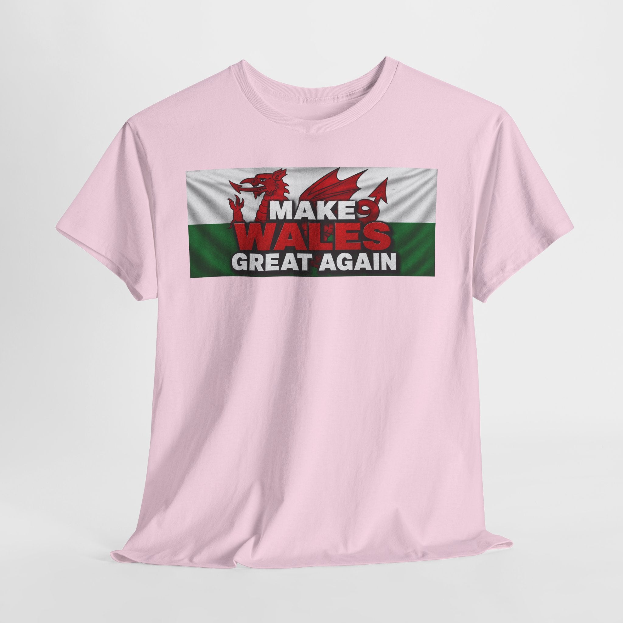 Wales Pride T-Shirt — 'Make Wales Great Again' Welsh Dragon Tee