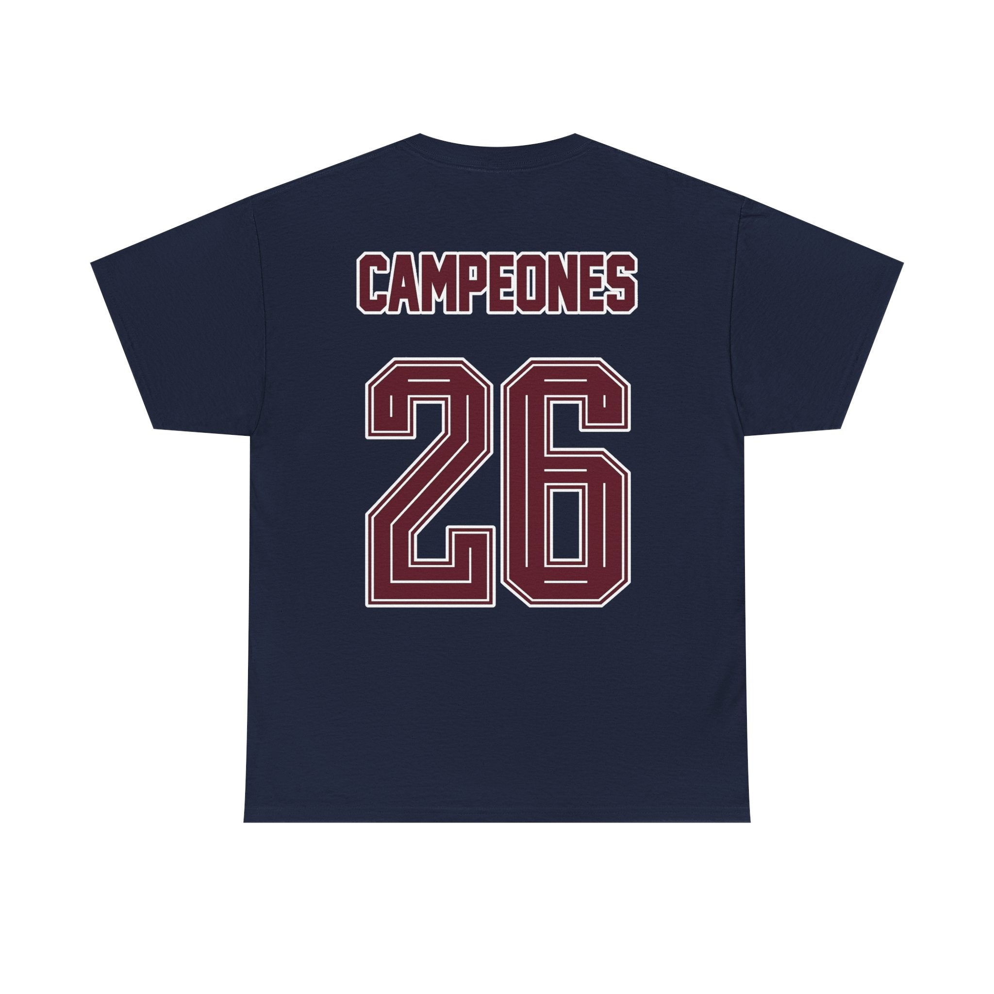 Spain World Champions 'Campeones 26' Cotton T‑Shirt