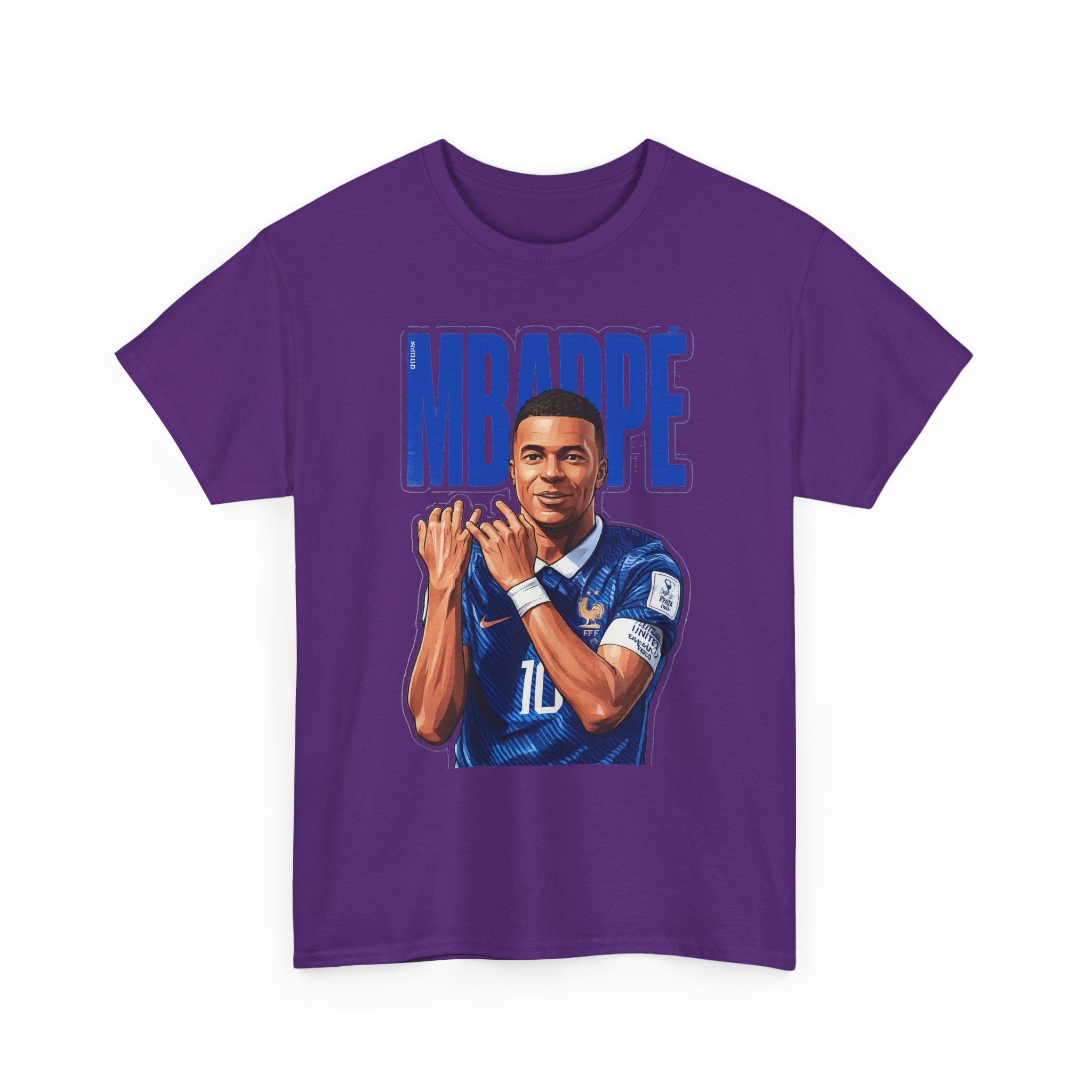 MBAPPE Graphic Shirt Soccer Star Portrait Tee — "