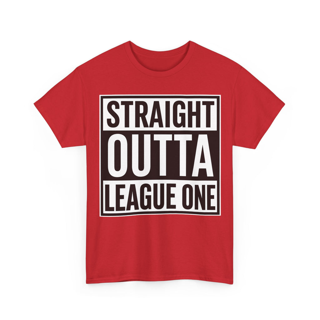 Straight Outta League One T‑Shirt — Football Fan Tee
