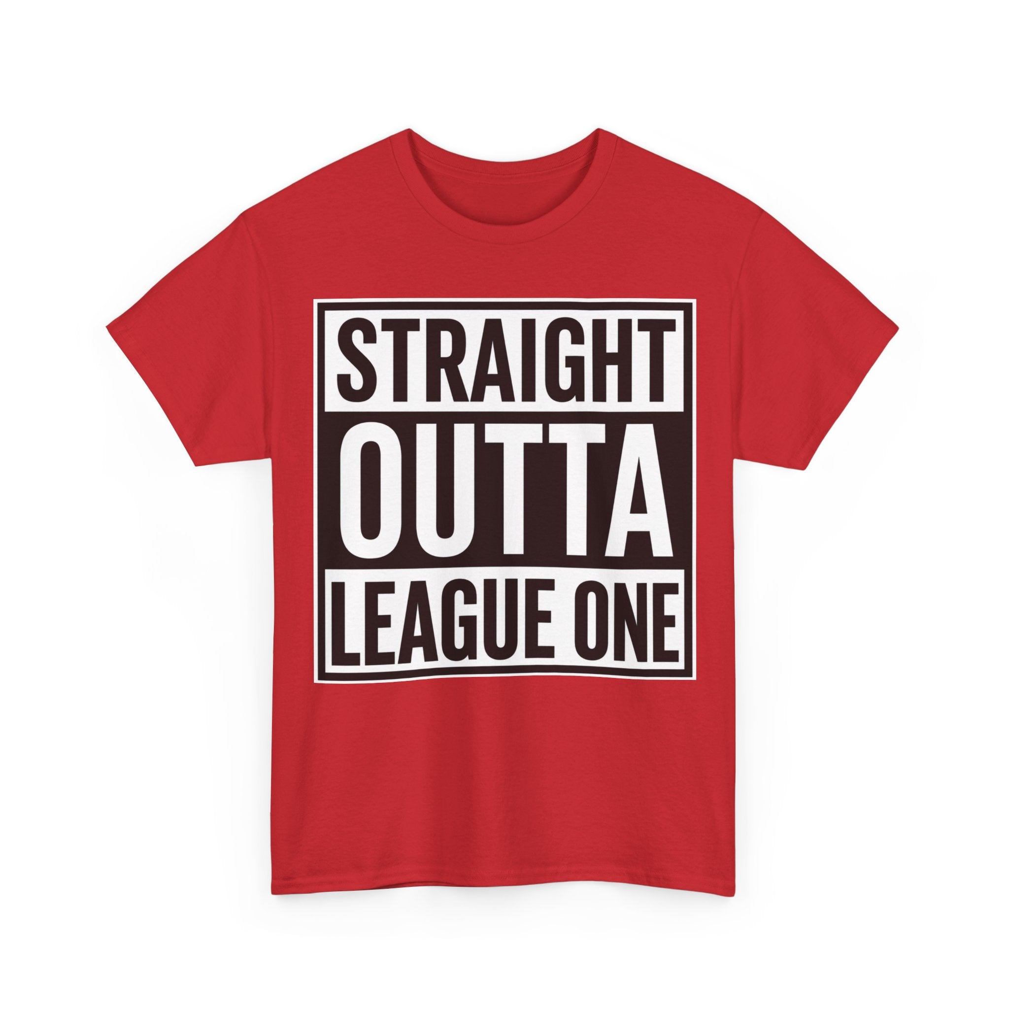 Straight Outta League One T‑Shirt — Football Fan Tee