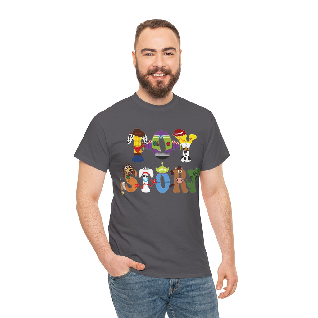 Toy Story Character Name Tee — "Toy Story" Graphic T-Shirt