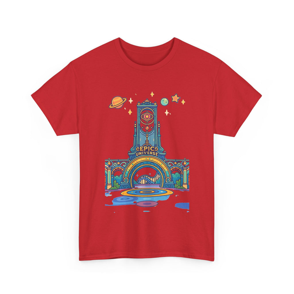 Universal Studios Family Vacation T-Shirt — Retro Space Theater Graphic Tee