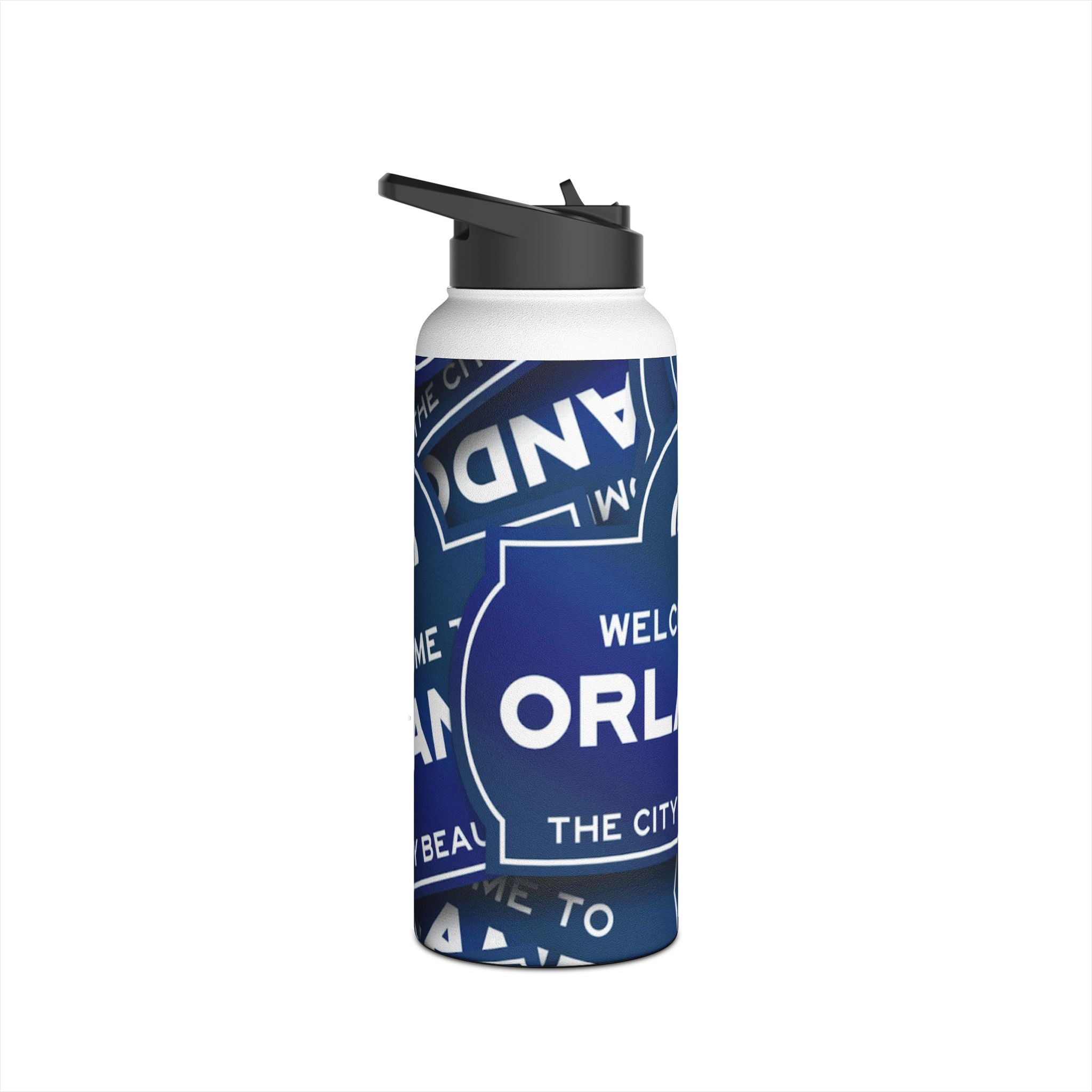 Orlando Water Bottle — "Welcome to Orlando" Stainless Steel Travel Bottle
