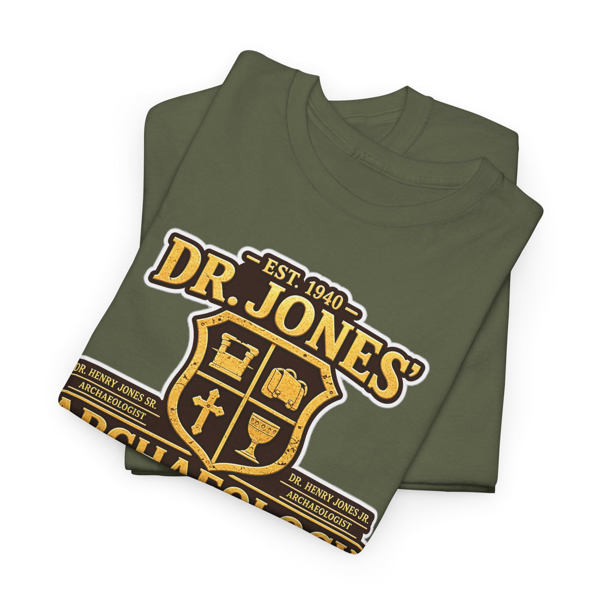 Dr. Jones Archaeology Vintage Adventure Cotton T-Shirt