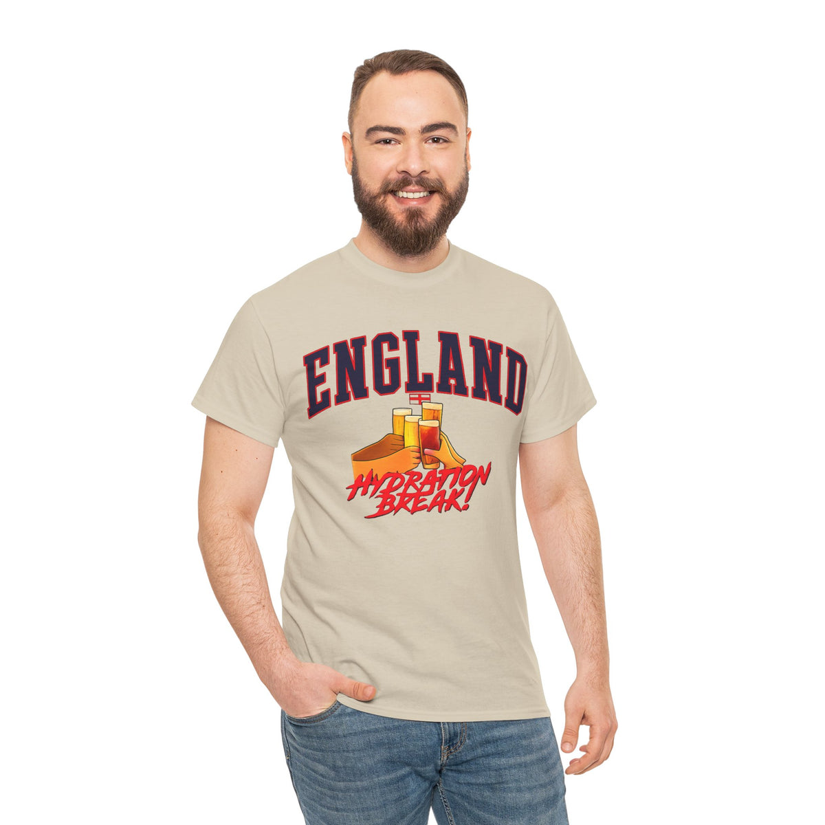England Hydration Break T‑Shirt — "I'm Having an Hydration Break" Sports Tee