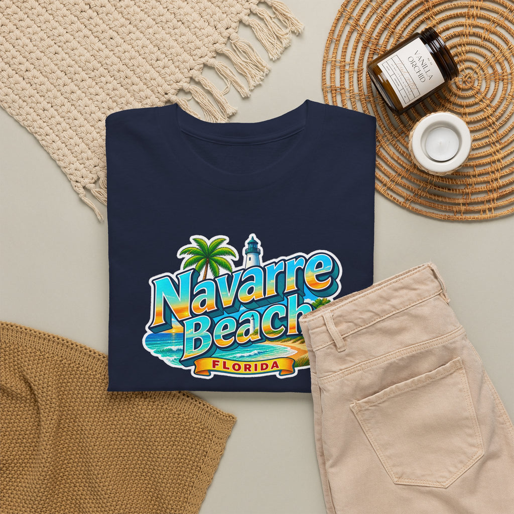 Navarre Beach Florida T-Shirt – Retro Tropical Vacation Tee