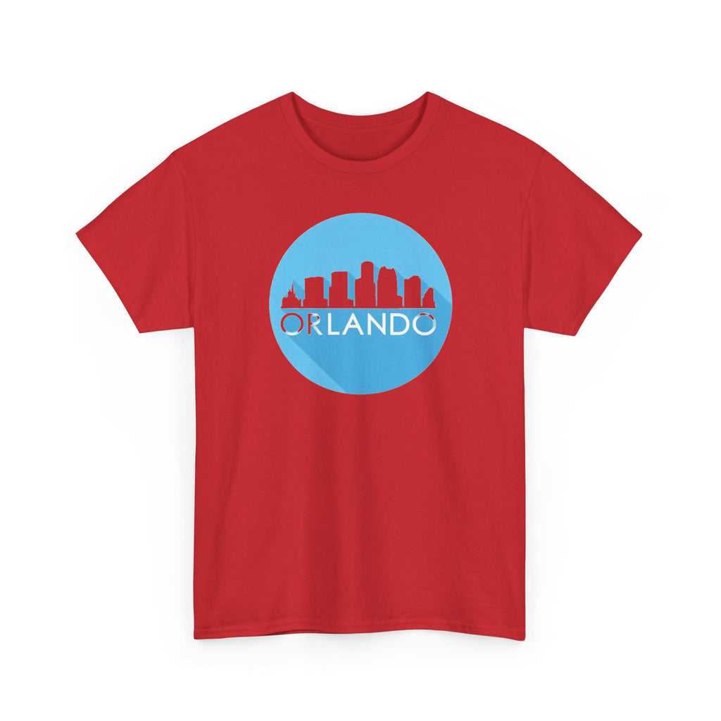 Orlando Skyline Tee — Blue Circle City Skyline T-Shirt
