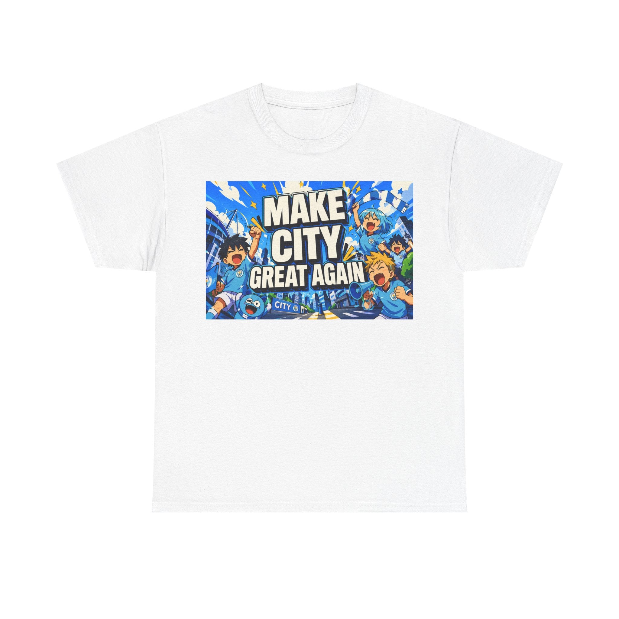 Make City Great Again Graphic Tee — Urban Skateboard Streetwear T-Shirt