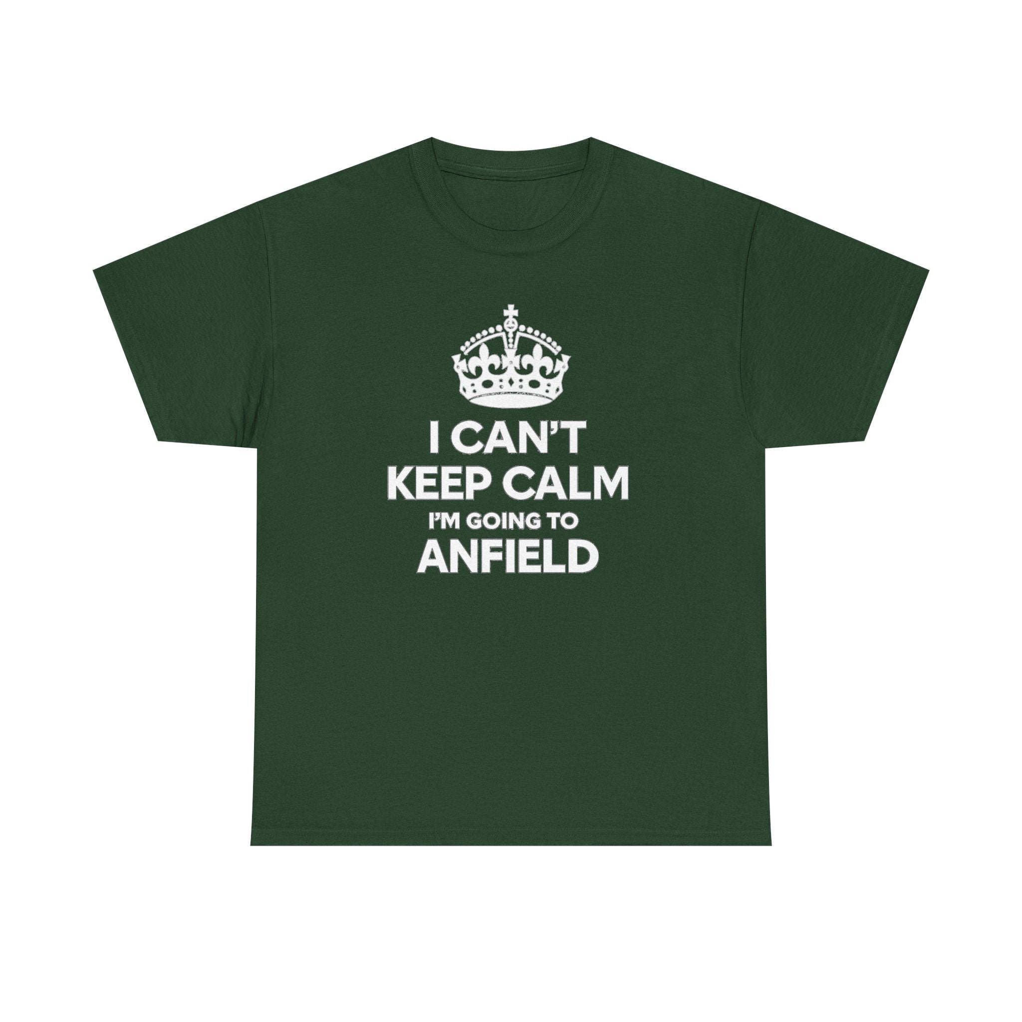 I Can't Keep Calm I'm Going to Anfield T-Shirt — Football Fan Tee