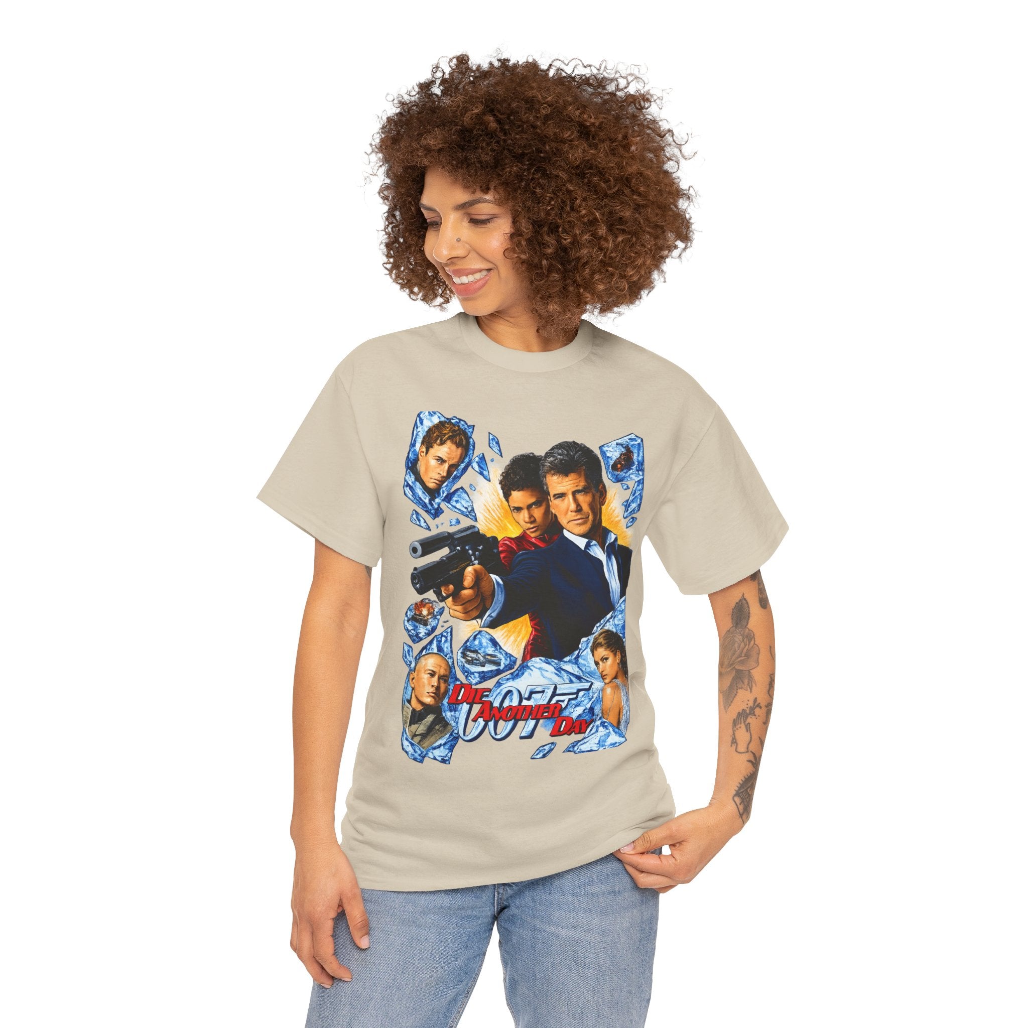 James Bond 007 Die Another Day Movie Poster Tee — Classic Spy Film Graphic T-Shirt