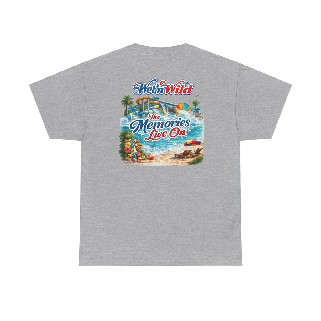 Wet 'n Wild Orlando Graphic Tee — "The Memories Live On" Retro Vacation T‑Shirt