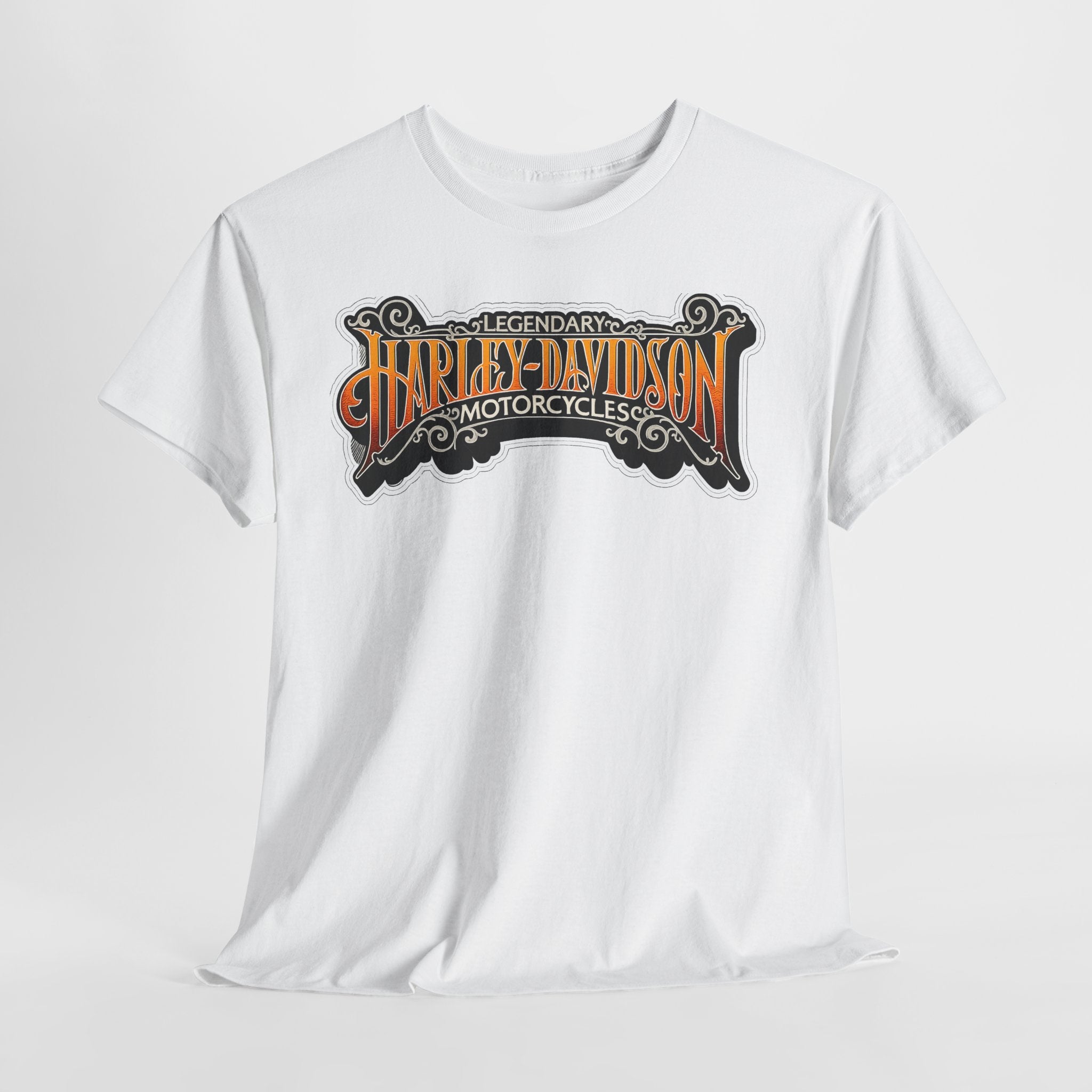 Harley-Davidson Vintage Logo Tee — Retro Motorcycle Graphic T-Shirt