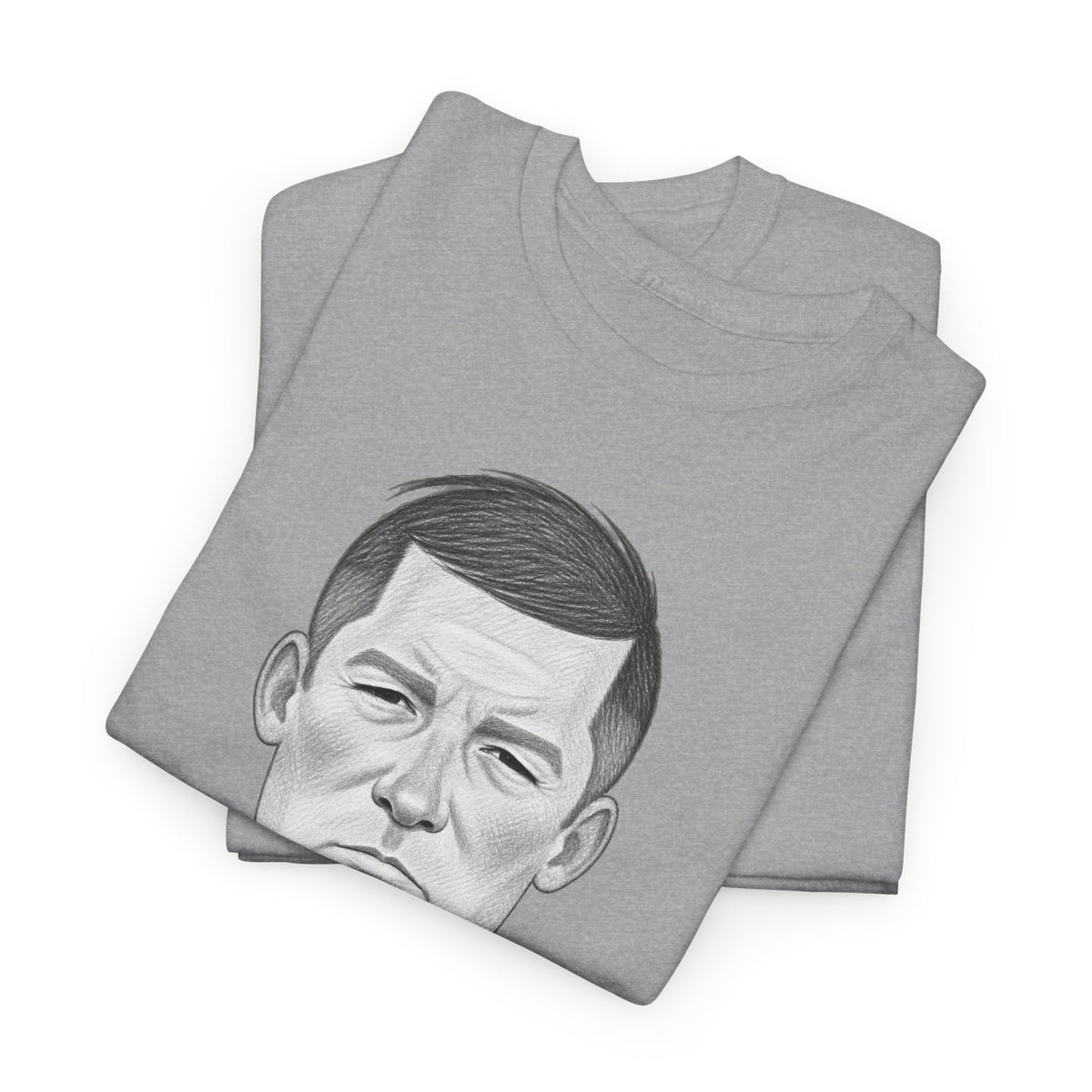 Sir Alex Ferguson Cotton T-Shirt — Vintage Stoic Portrait Shirt