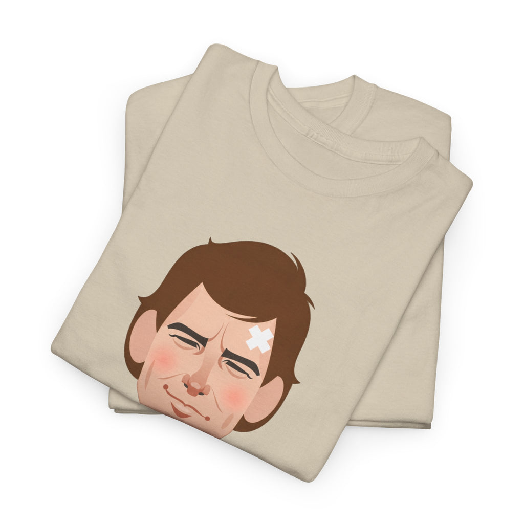 Bryan Robson Manchester United Legend Portrait Cotton T-Shirt